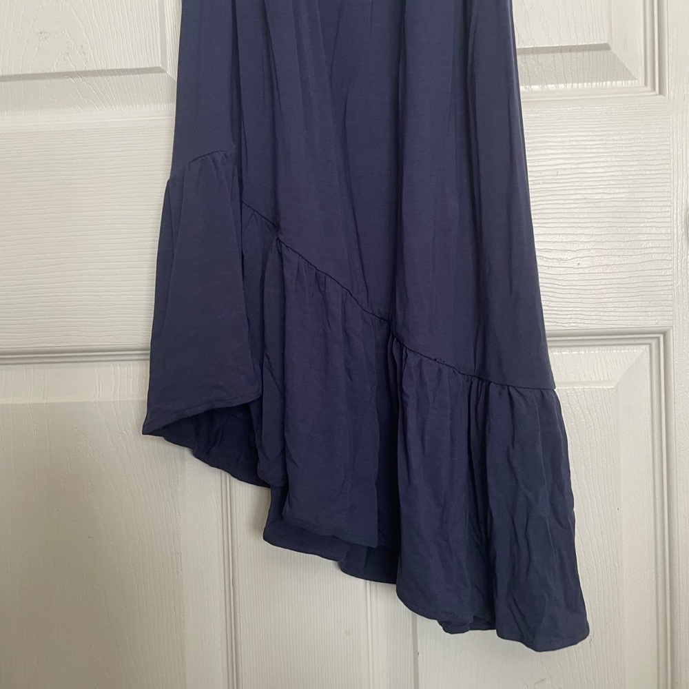 Lilly Pulitzer Navy Blue Strapless Maxi Dress - Picture 6 of 6